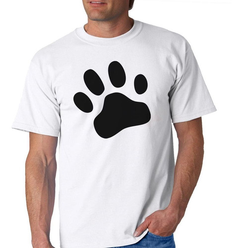 Remera De Hombre Huella Animal Vector