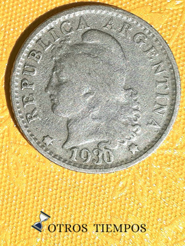 Moneda Argentina 5 Centavos 1930