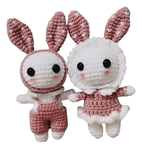 Kit De Ganchillo Conejo Crochet Craft Set Juguete De Tejer A