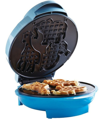 Maquina Waflera Mini Waffles De Animalitos Brentwood 1000w