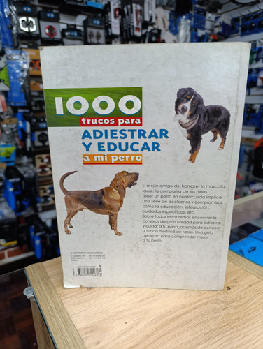 Libro 1000 Trucos Para Adiestrar Y Educar A Mi Perro (Usado)