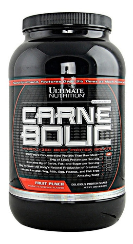 Carne Bolic Hydrolyzed Beef Protein Isolate 1.85 Lb Ultimate