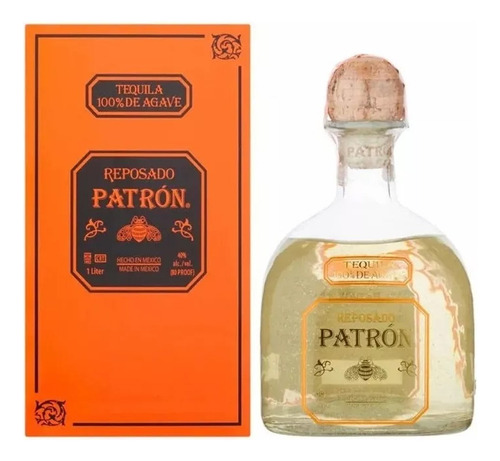 Estuche Tequila Patrón Reposado X750cc Envio Sin Cargo