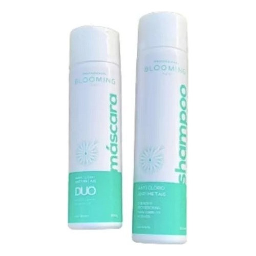 Kit Detox Shampoo E Máscara Anti-metais  Anti-cloro Blooming