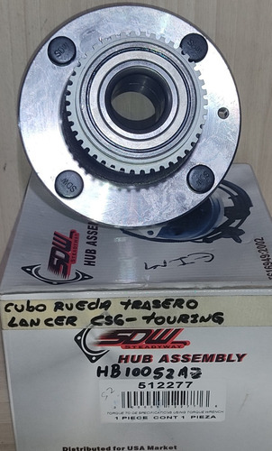 Imagen 3 de 3 de Mozo Cubo Rueda Trasero Mitsubishi Lancer Touring 2.0 C/ Abs