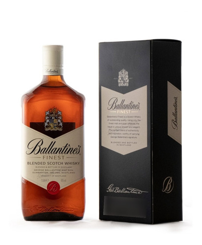 Whisky Ballantines Finest 1000 Ml Estuche