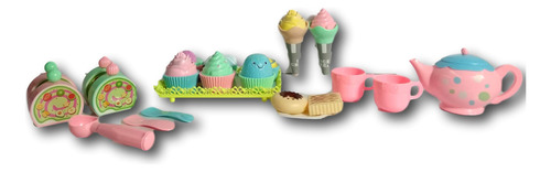 Juguete Set De Postre Para Niña Ideal Para Jugar Y Aprender