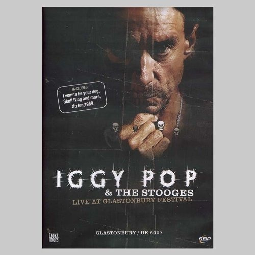 Iggy Pop & The Stooges Live At Glastonbury Festival Dvd New