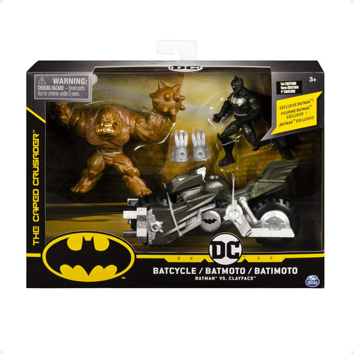 Batman Muñeco Figura Articulada Moto Bat Tech Accesorios