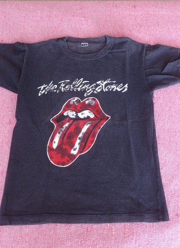 Remera De Los Rollings Stones. Talle 10