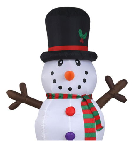 Nuevo Decoração Inflável De Boneco De Neve Inflável De Natal
