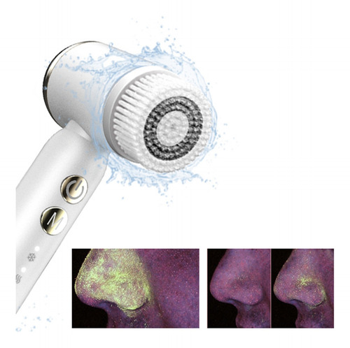 Dispositivo Elétrico De Limpeza Facial Com Rotação