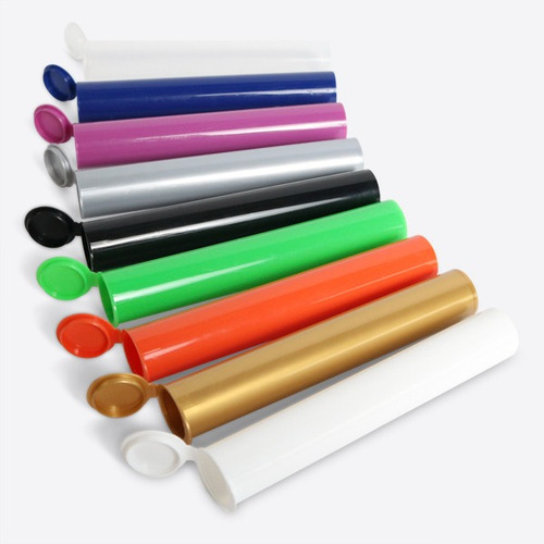 Tubo Preroll 1000pz Transparente 116mm Contenedor King Size