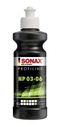 Pasta Pulir Np 3-6 Sonax 250 Ml ( 208 141)