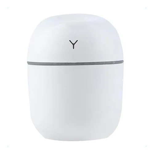 comprar Mini Umidificador De Ar Ultrassônico Usb Portátil 250ml Cor Branco