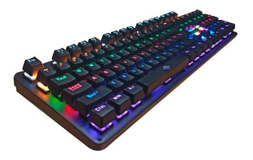 Teclado K-30 Gaming Gamer Usb Led Rgb Juegos C1