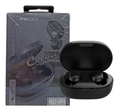 Audifono Inalámbrico Redd Rd-p4 Bluetooth Negro