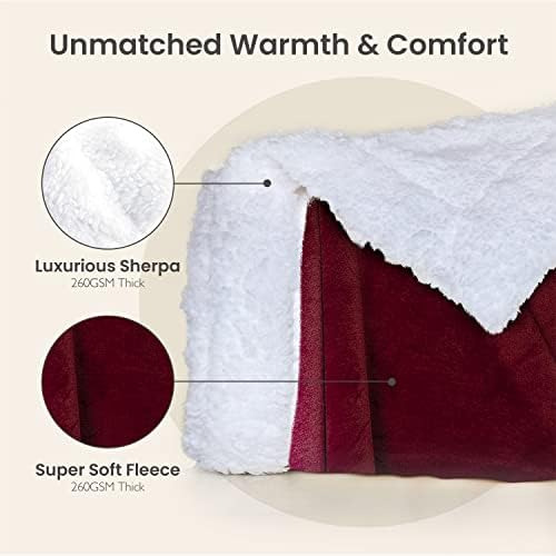Manta De Forro Polar De Sherpa Everlasting Comfort - 20 % Má