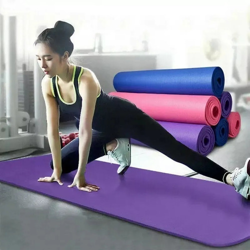 Mat Yoga Pilates 4mm Colchoneta De Goma Eva Colores / Lhua