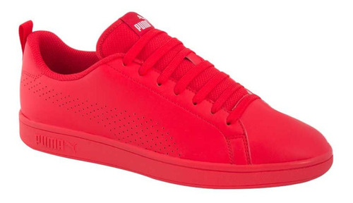 Tenis Casual Puma Smash Ace Rojo Hombre 185978 Oferta Nuevos | Mercado Libre