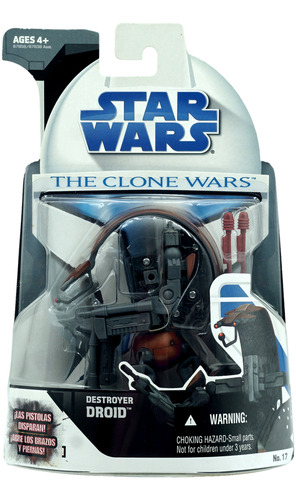 Star Wars The Clone Wars Destroyer Droid #17 Spanish Ver