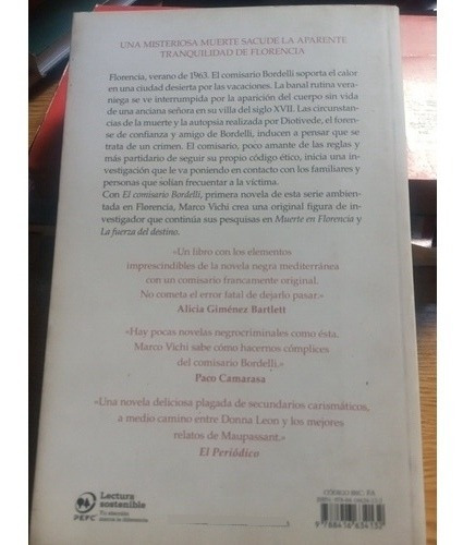 El Comisario Bordelli. Marco Vichi (Usado)