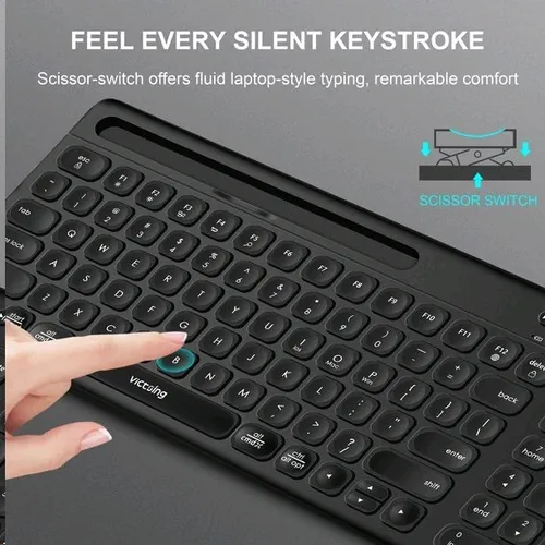 Victsing teclado inalámbrico hotsell