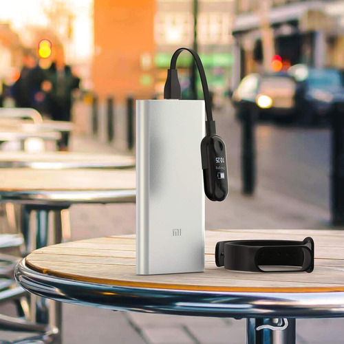 Miphee - Cable De Carga Para Mi Band 3 (usb, Carga Xiaomi 3