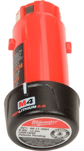 Bateria M4 2.0ah P/ Parafusadeira 2101 48-11-2001 Milwaukee