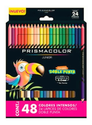 Lápices De Colores Prismacolor Junior 24x48 Colores