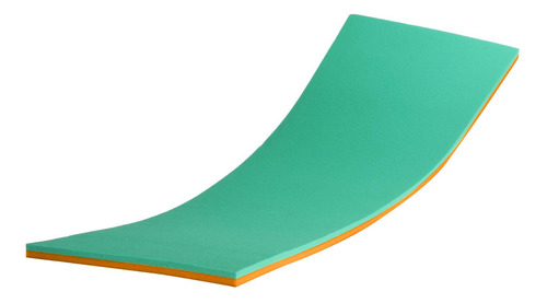 Manta Flotante De Agua, Balsa Flotante De 2 Verde Naranja