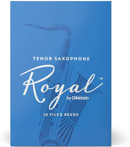 10 Cañas D'addario Royal Para Sax Tenor, 2 Rkb1020