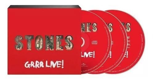 The Rolling Stones - Grrr Live! 2 Cds Discos+ Dvd- Importado