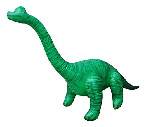 Brachiosaurus Dinosaurio Inflable 48 Blanco 