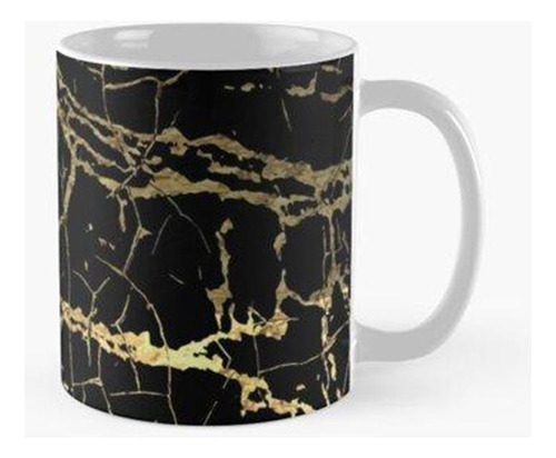 Taza Patrón De Lujo De Mármol Y Oro Calidad Premium