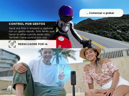 Cámara Insta360 X4 De Acción Inmediata 8k Waterproof 360