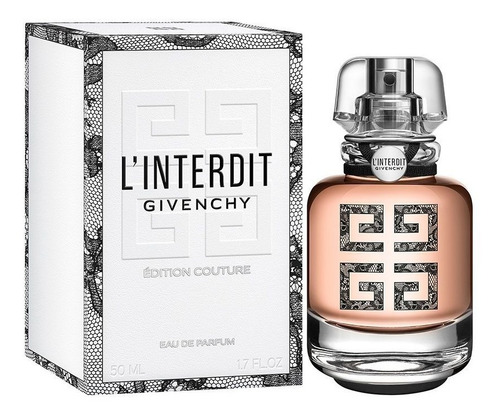Imagen 1 de 1 de Givenchy L'interdit Eau De Parfum Edition Couture 50 Ml