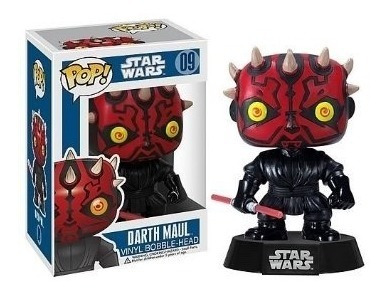 Funko Pop Darth Maul #09 Star Wars Bobble Head Nuevo N Caja