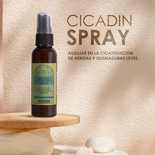 Cicadin Solución Spray De 60 Ml 6 Piezas
