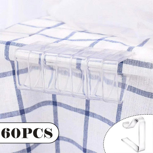 60x Clips De Mantel Estables Para Reunirse De Cocina