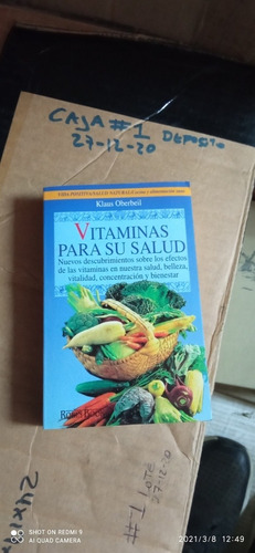 Libro Vitaminas Para Su Salud. Klaus Oberbeil