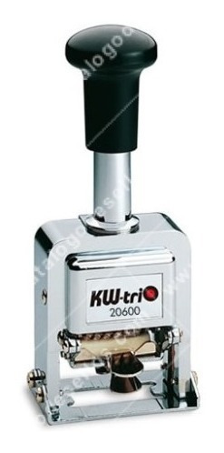 Imagen 1 de 4 de Numeradoras Sello Foliador Automatic Kw-trio 20600 Cromada