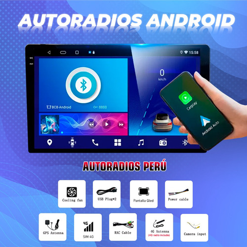 Autoradio Android Suzuki Gran Vitara-nomade 2005-2018