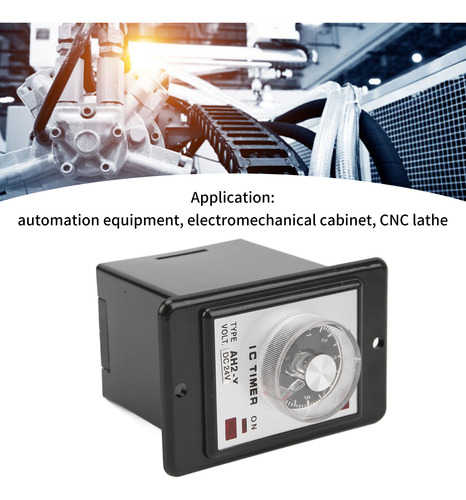 Timer De Retardo Ah2y 6s, Compacto, Controlador De Tiempo De