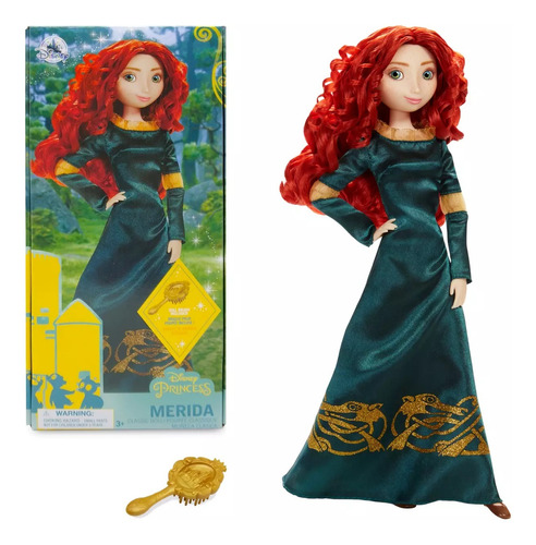 Muñeca Disney Princesas Merida Valiente Nueva Disney Store