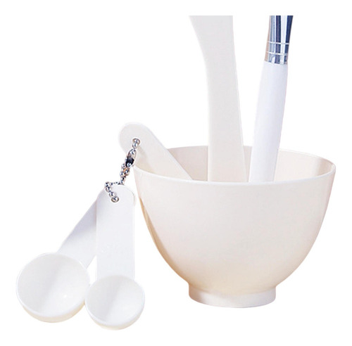 ' Mascarilla Facial Juego De Tazones Para Mezclar Kit Blanco