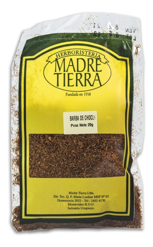 Imagen 1 de 2 de Barba De Choclo Madre Tierra 20g - Yuyos