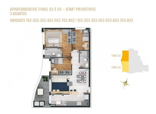 Imagem 30 de 30 de Cobertura No São Francisco De 121,91 M2 Com 3 Quartos - La24211.902-rede - La24211.902