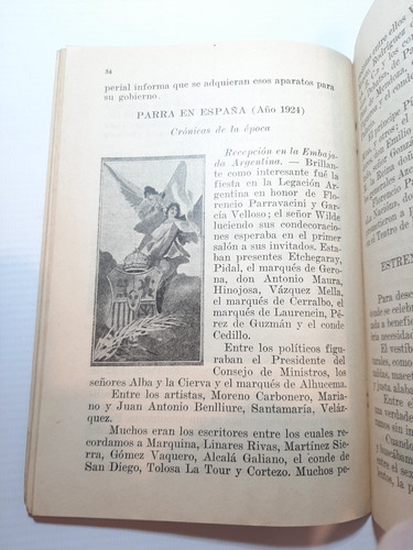 Imagen 5 de 9 de Antiguo Libro La Vida De F. Parravicini 1943 Ro 1500