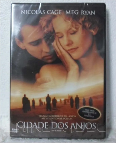 Dvd Cidade Dos Anjos - Nicolas Cage - Meg Ryan - Lacrado 